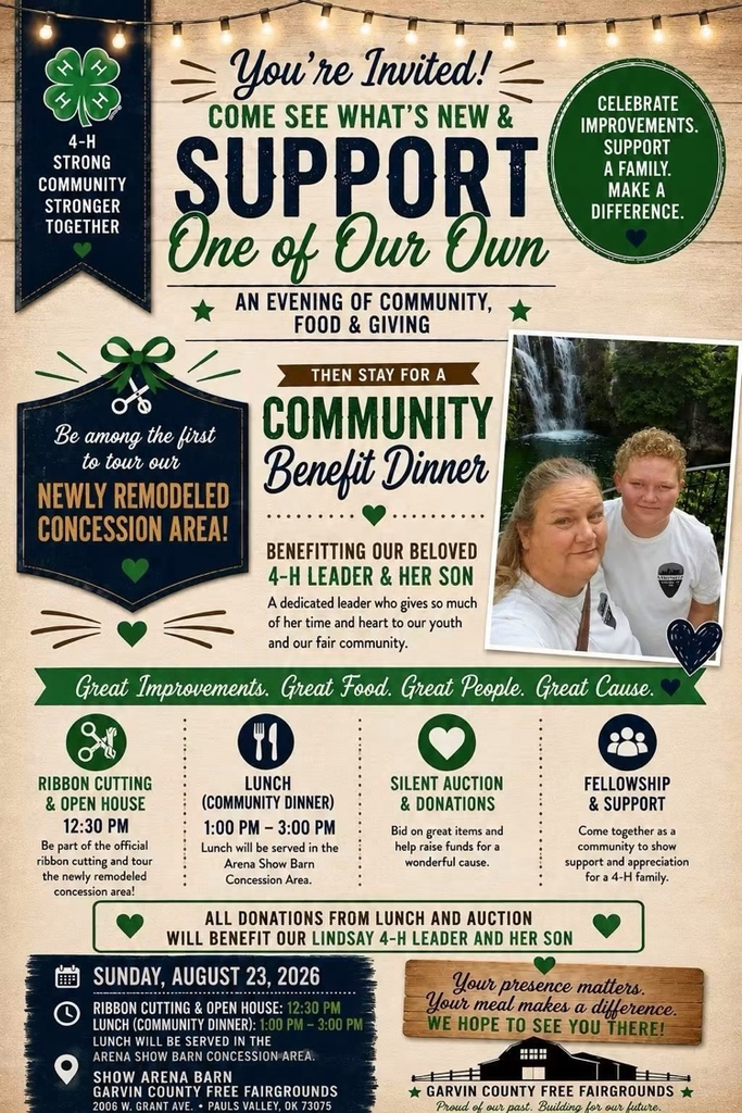 See new concession, lunch and silent auction