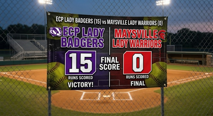 Ecp fastpitch beat Maysville!