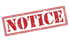 notice