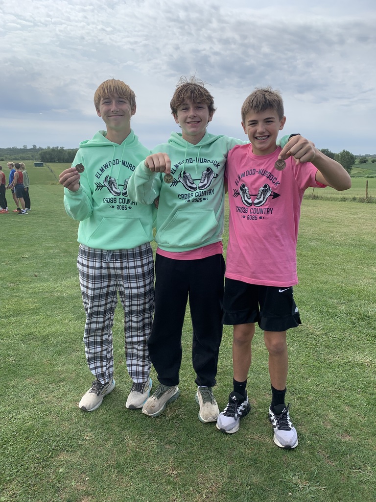 Medalists: Christian B. (9th- HS B),  Kellen N. (1st- JH B), Madden V. (9th- JH B)