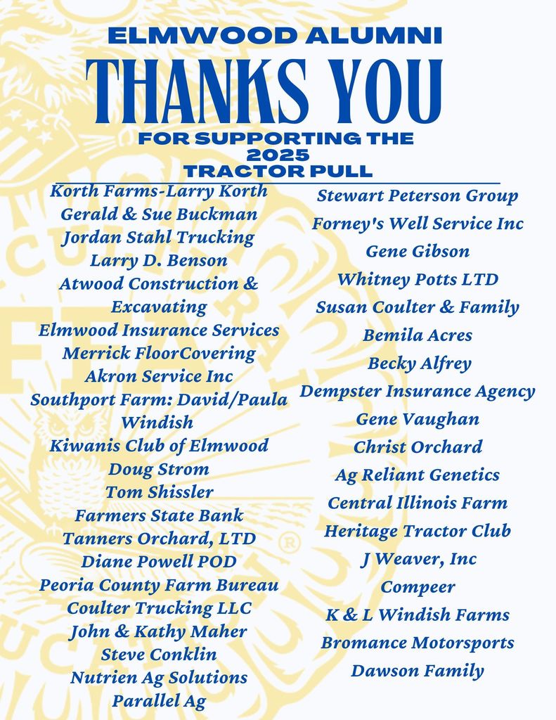 FFA Thank you