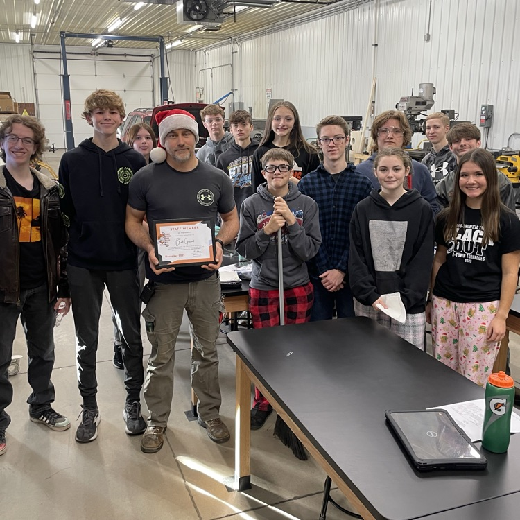 December Staff Member of the Month 