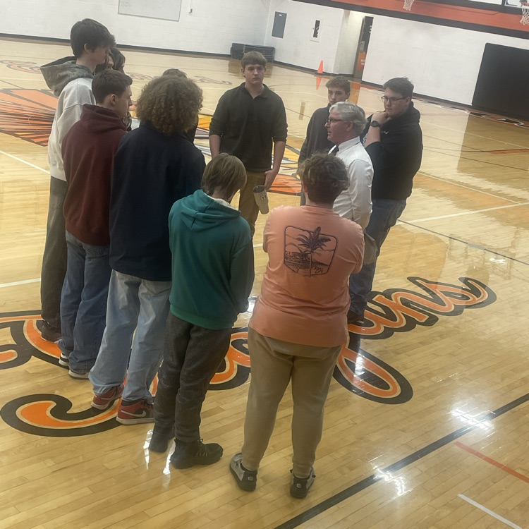 PERFECT is here to help us celebrate CTE Month. Thank you Mr. Chris Kendall and Mrs. April Suther for stopping by to talk about work based learning. #TrojanWay 