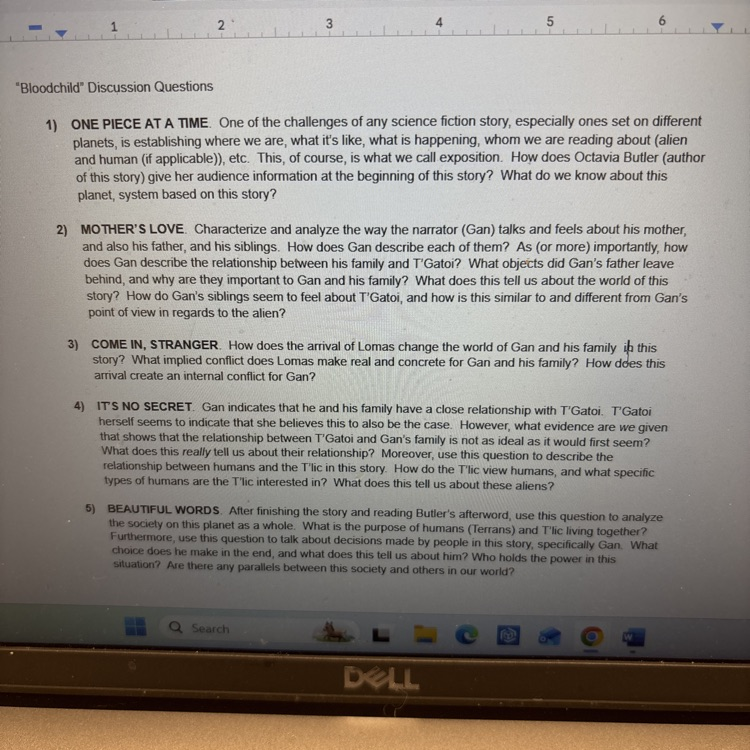 Discussion Questions