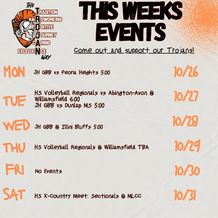 week ahead 