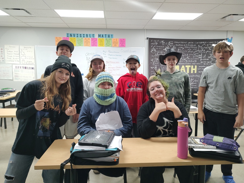 Crazy hair / hat day