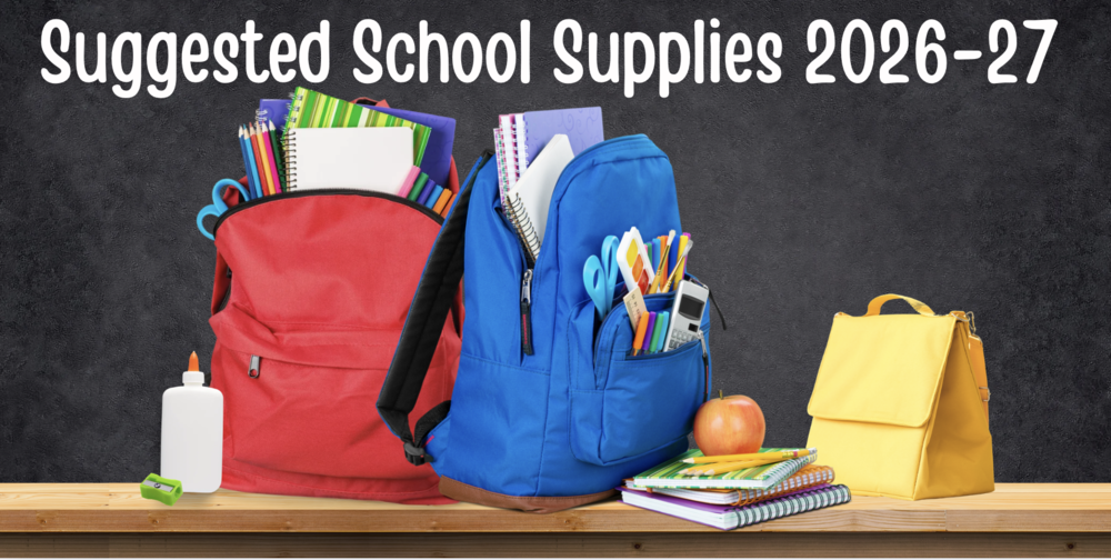 School Supplies 2026-27