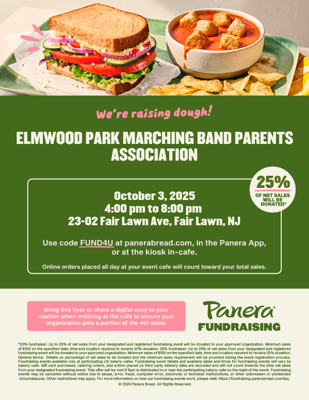 Panera Band Fundraiser