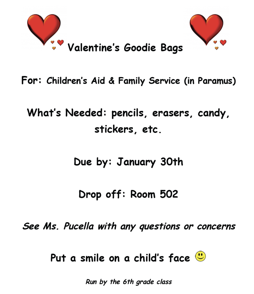 Valentine's Goodie Bags