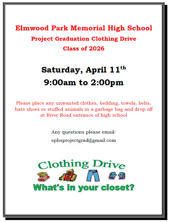 Clothing Drive