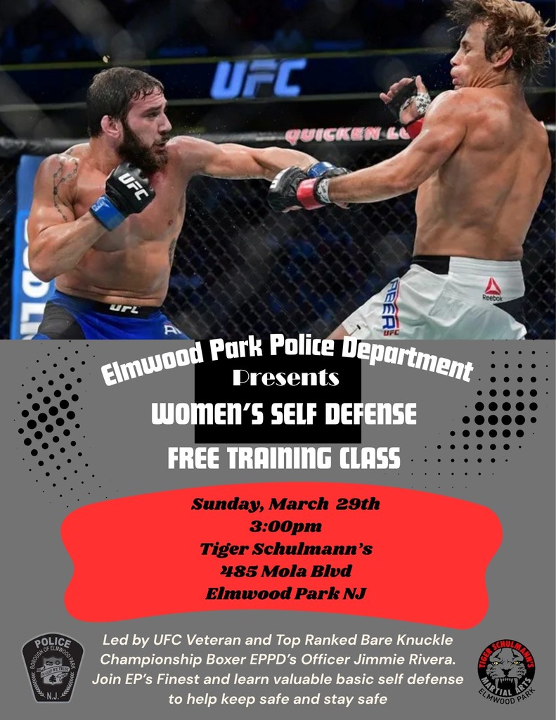 Womens Self Defense Flyer 2026