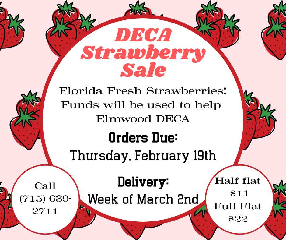 Strawberries - DECA Fundraier