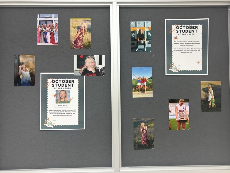 October student of the month 