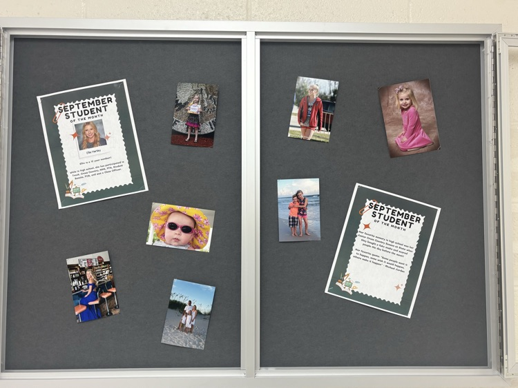 September student of the month 