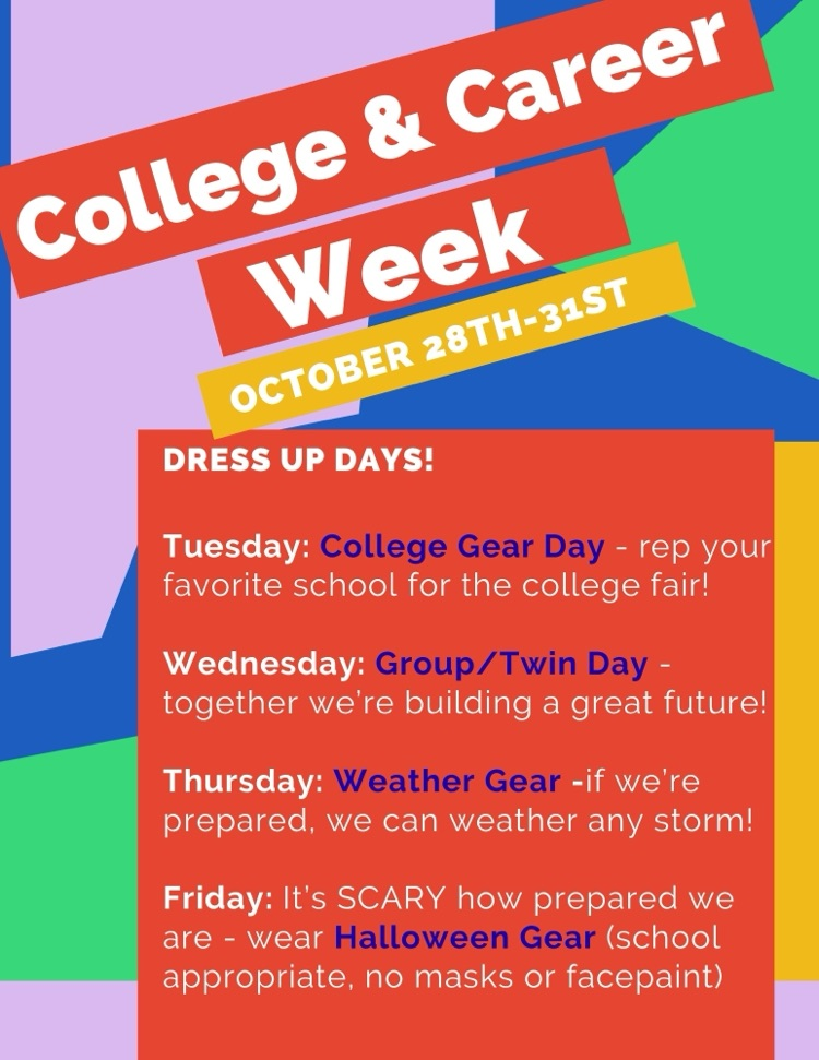 College and Career Dress Up Days