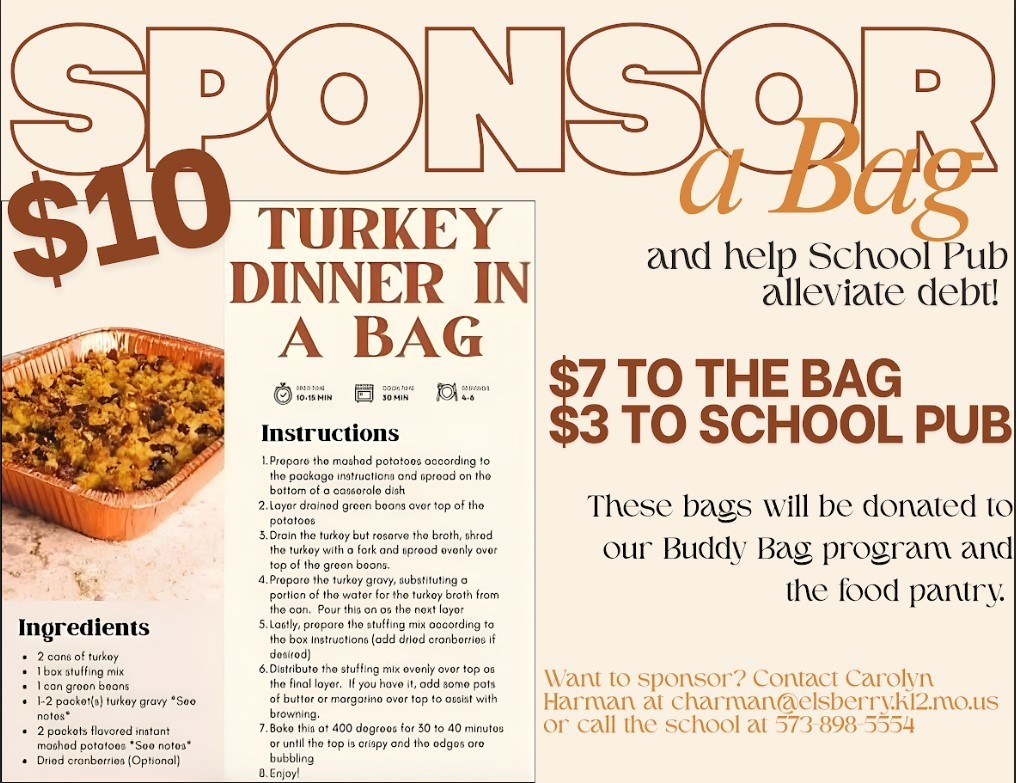 Sponsor a turkey meal