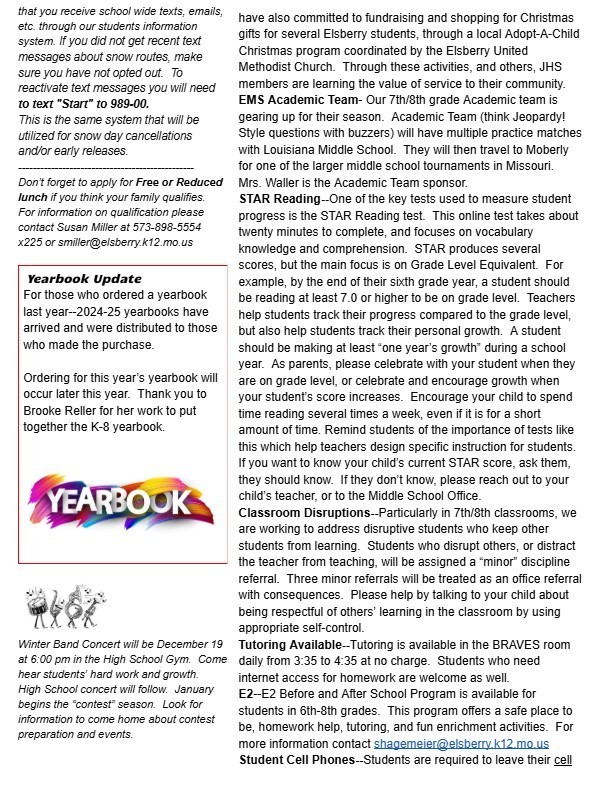 EMS Newsletter December 2025