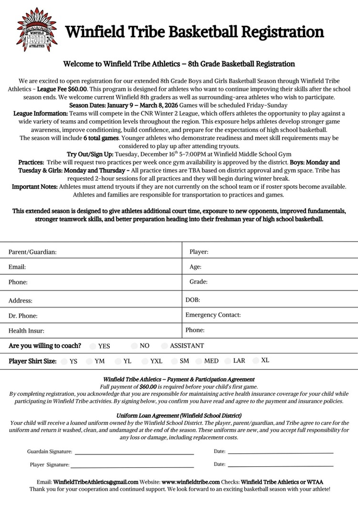 8th Grade Basketball