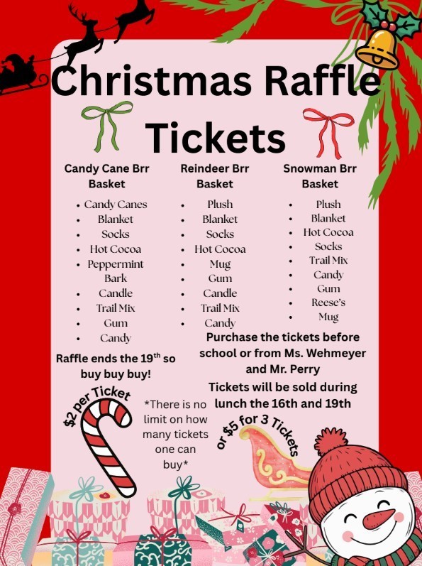 Christmas Raffle Ticket