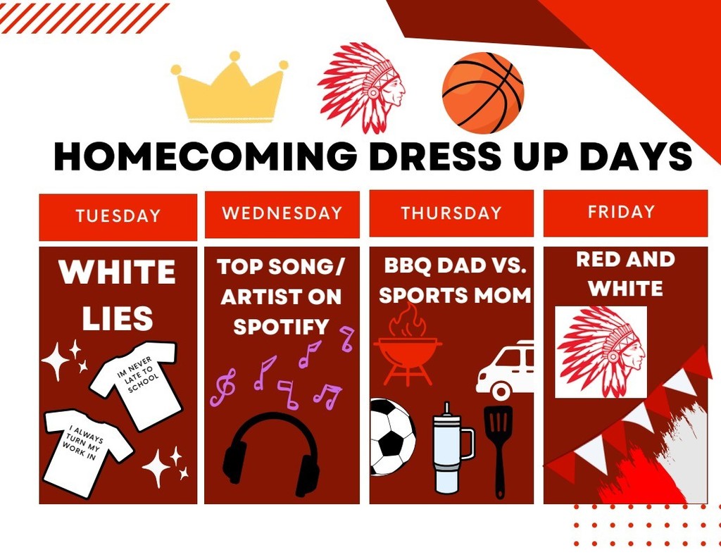 Homecoming Dress Up Days