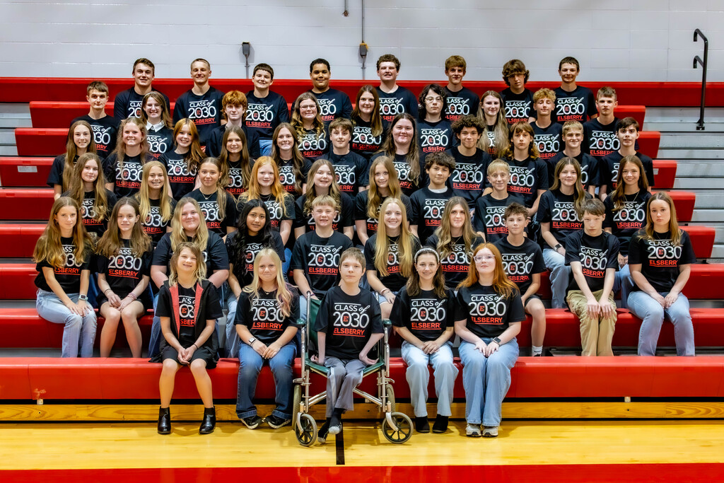 Elsberry Class of 2030 8th Grade Promotion