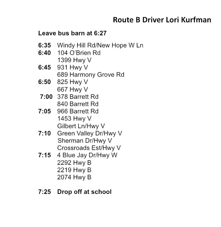 Bus Routes 