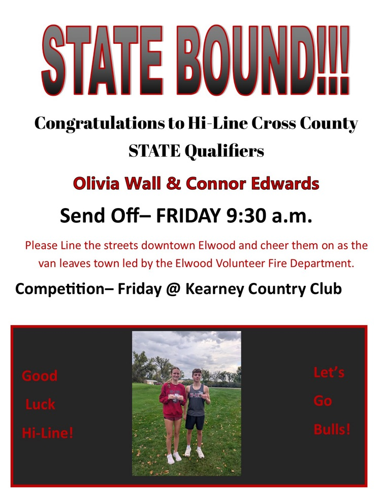 State Cross Country Send Off- Go Bulls!