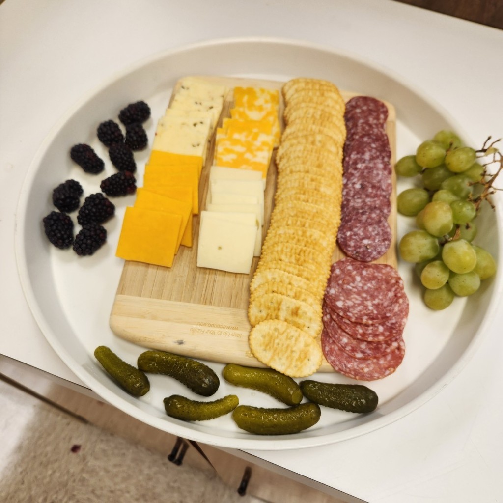 Foods 2 Appetizers Charcuterie plating lab