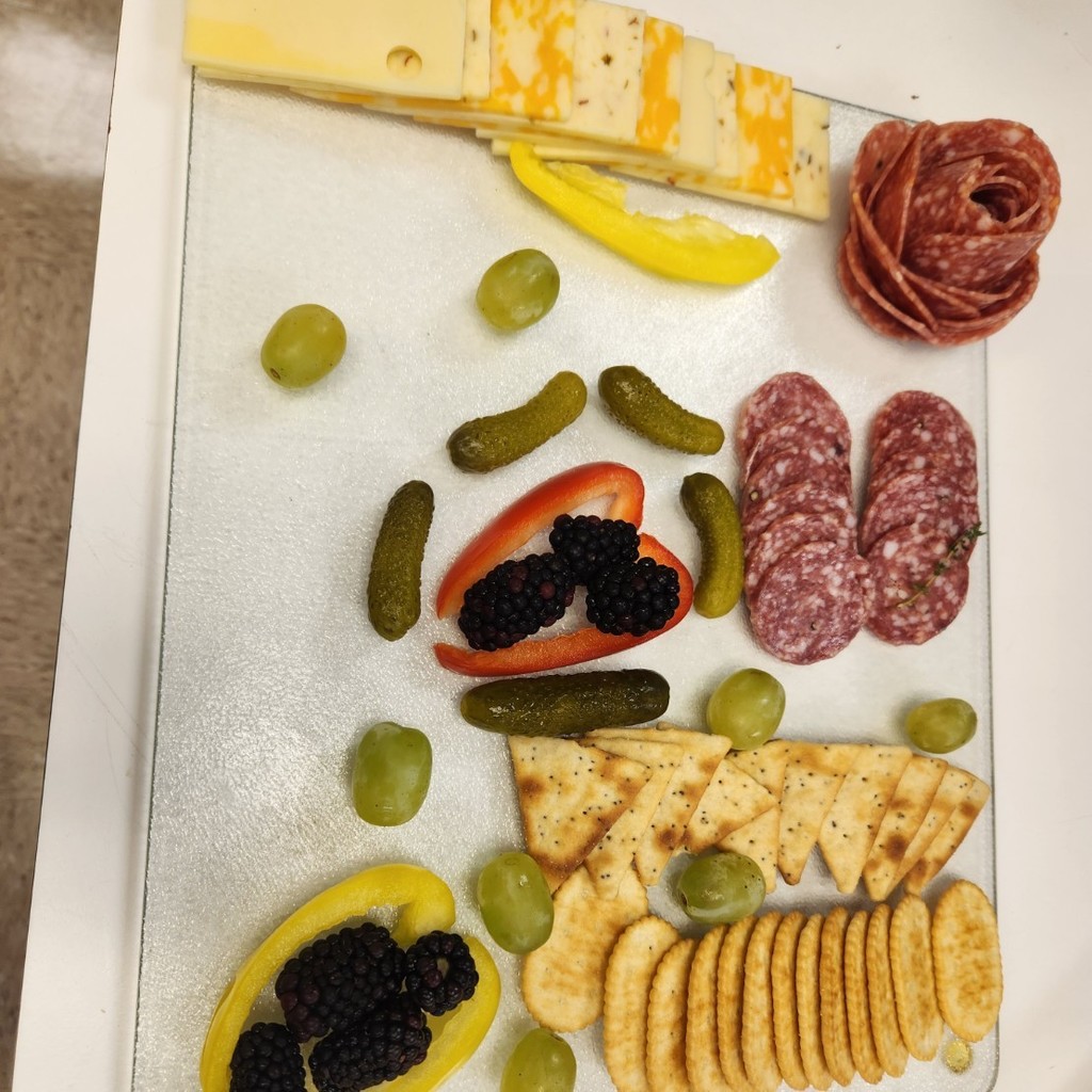 Foods 2 Appetizers Charcuterie plating lab