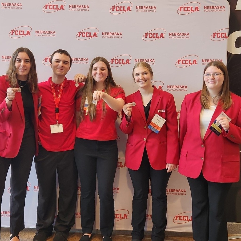 FCCLA silver medalists at State!