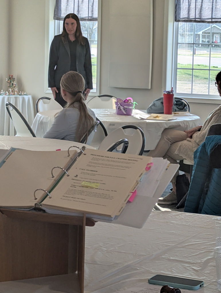 Kara Brockman_Persuasive Speech to P. E. O. Lexington Chapter