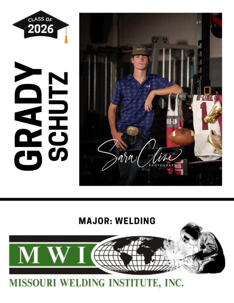 Postsecondary plan Grady Schutz