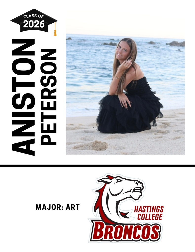 Postsecondary plan Aniston Peterson