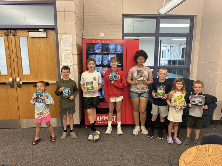 Book drawing winners