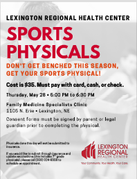 Sports Physical Info.