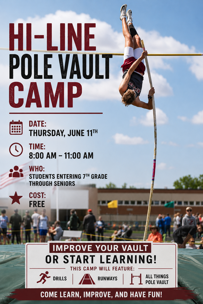 Pole Vault Camp Flyer