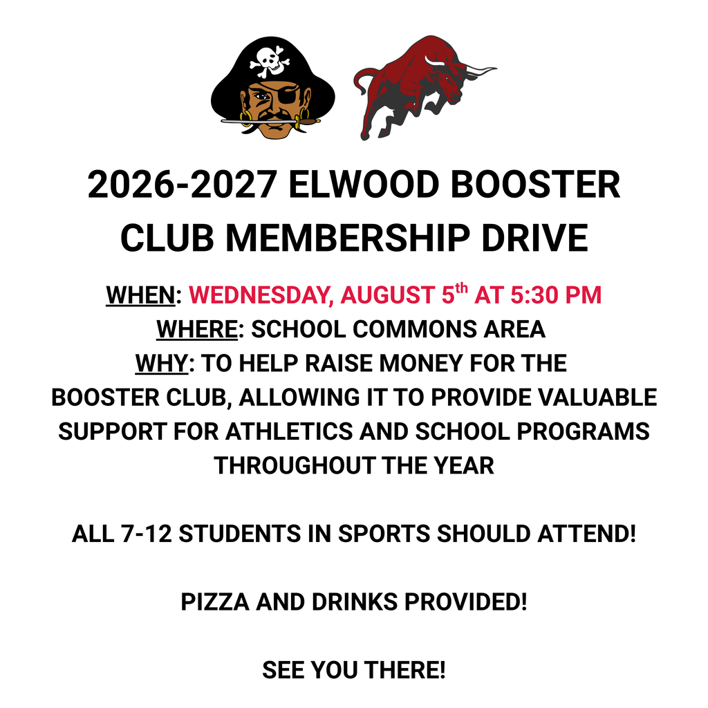 Booster club flyer