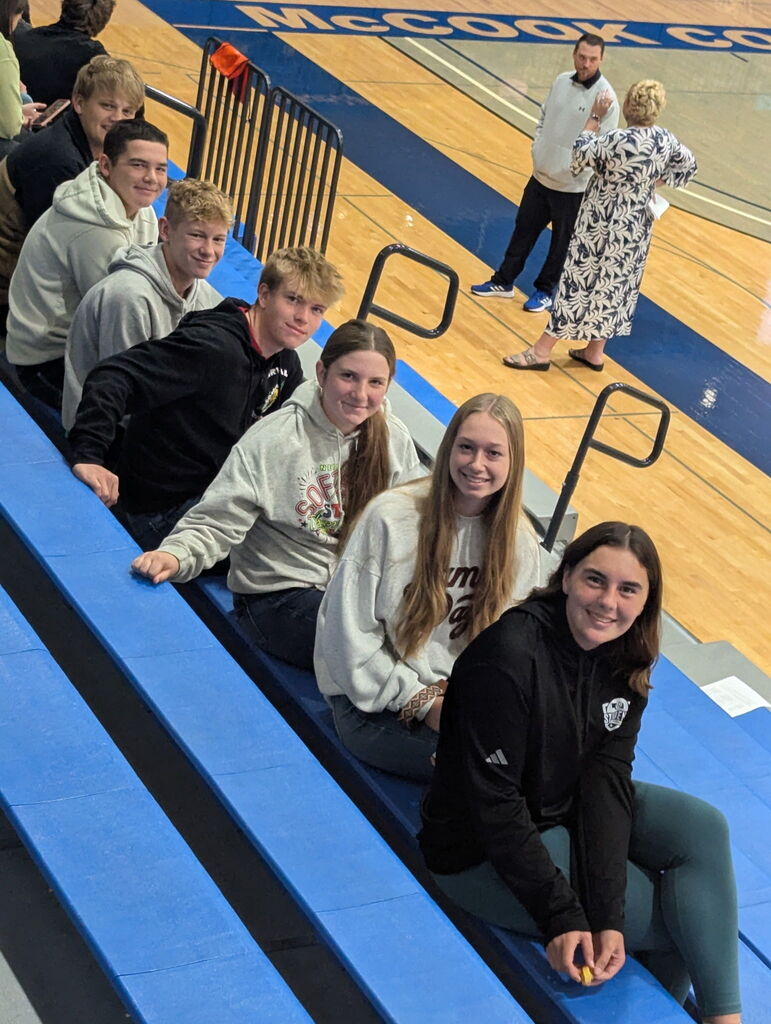 High School student council members attending the RPAC student council conference.