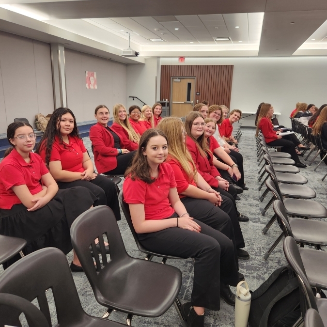 16 members attended the FCCLA District Conference Oct 7