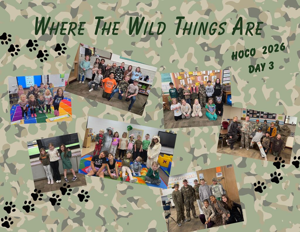 Students and staff who dressed up for "Where the Wild Things Are" Day during Homecoming Week