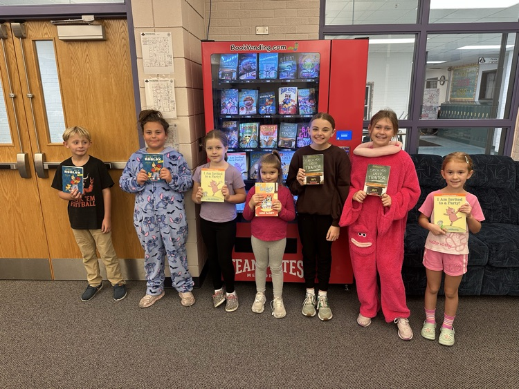 Book drawing winners