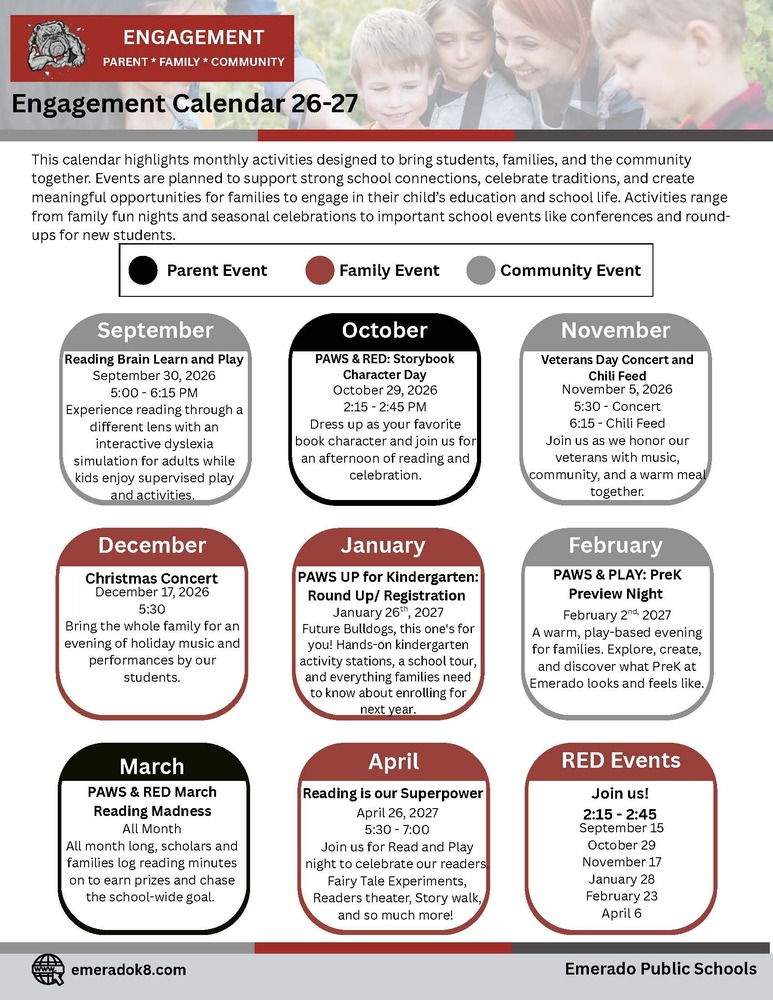 26/27 Emerado Engagement Calendar