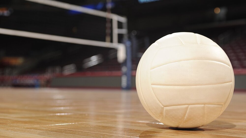 volleyball in gym