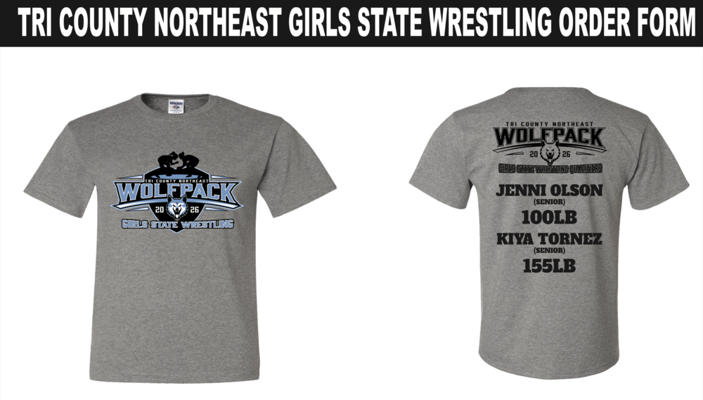 state wrestling t-shirts