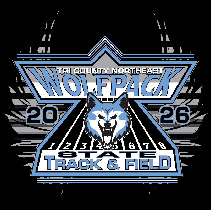 TCNE state Track tshirt