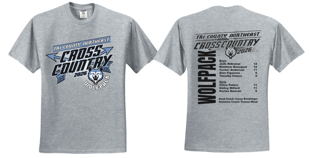 XC shirts
