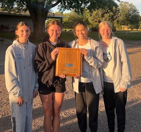 XC girls Conference runner up