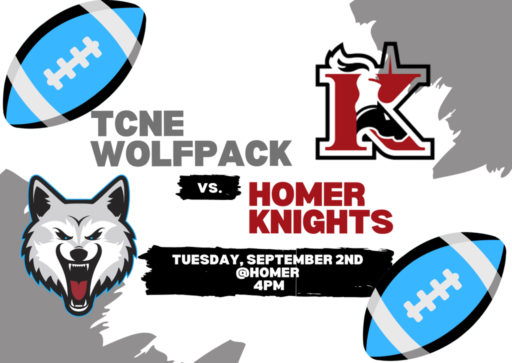 JH football at Homer