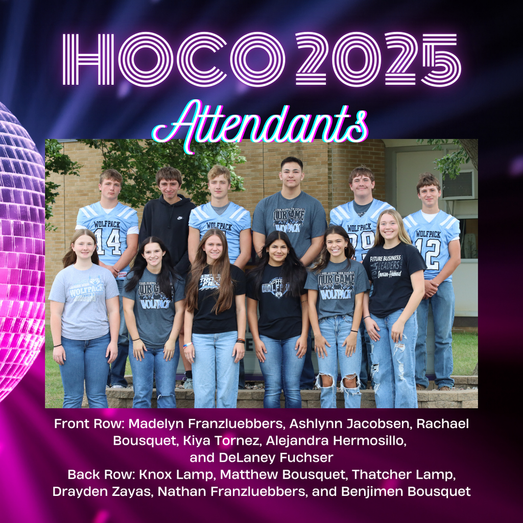 2025 Homecoming Court