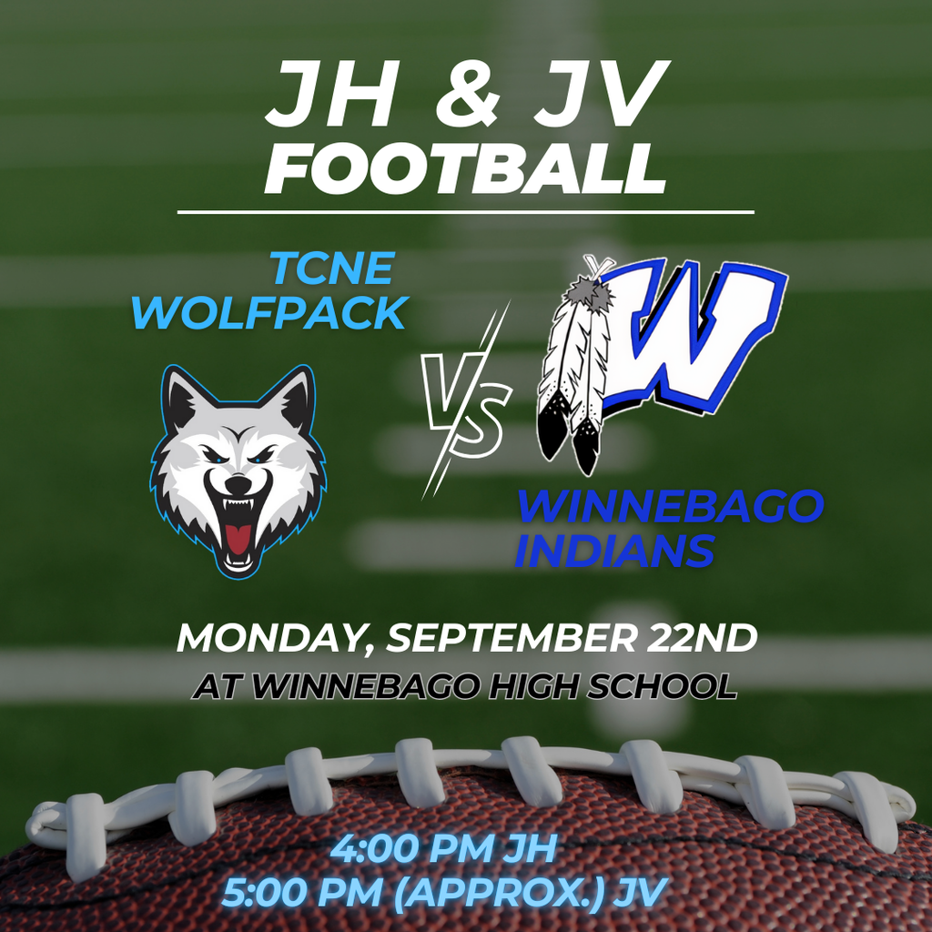 JH/JV football at Winnebago